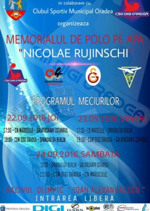 Memorialul de polo pe apa "Nicolae Rujinschi"