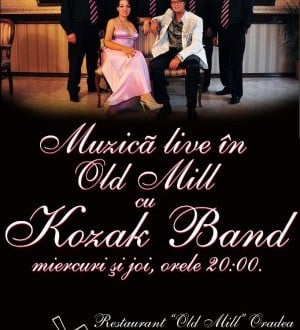 Muzică LIVE în Old Mill cu Kozak Band