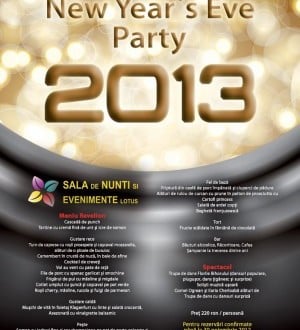 New Year's Eve Party 2013 în Lotus Center