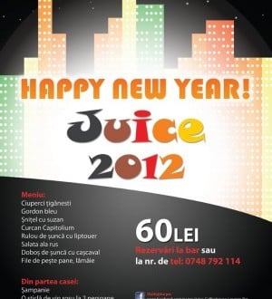 Petrecere de Revelion 2011-2012 în Juice