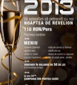 Revelion 2013 în Juice Coffehouse & Lounge Bar