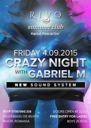 Rivo Summer Club - Crazy Night with Gabriel M