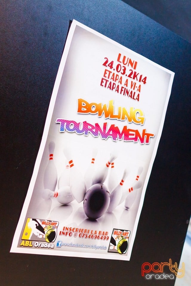 Bowling Tournament, Billy Art Club