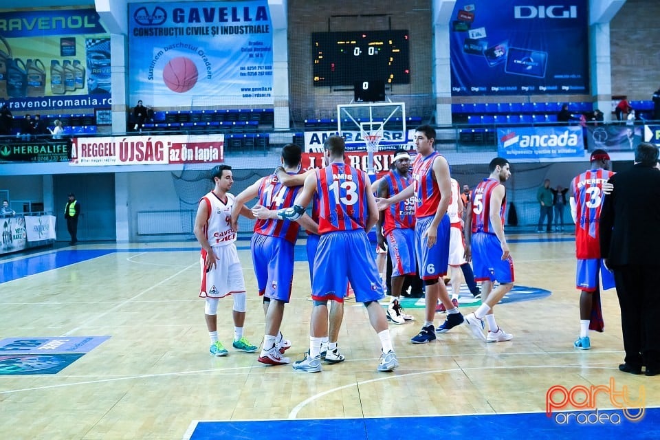 CSM U Oradea vs Steaua CSM Bucureşti, Arena Antonio Alexe