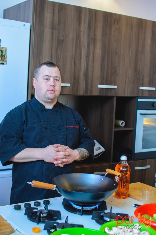 Curs de Gătit cu Chef Tiberius, Centrul de Artă Culinară  Oradea