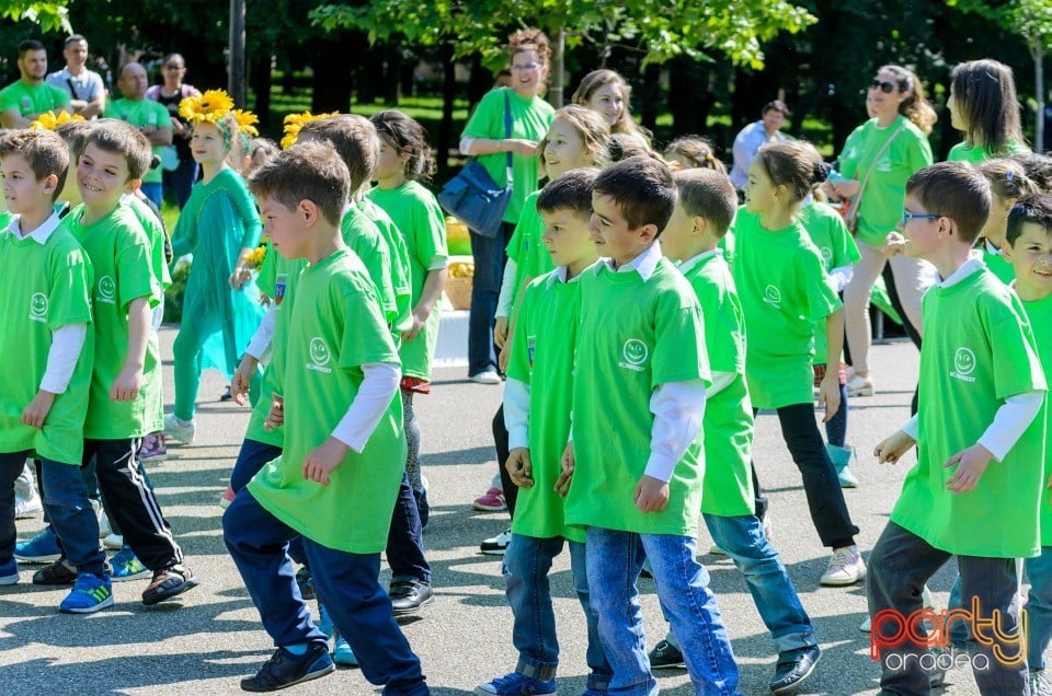 Flashmob - Atitudinea ECOnteaza, Oradea